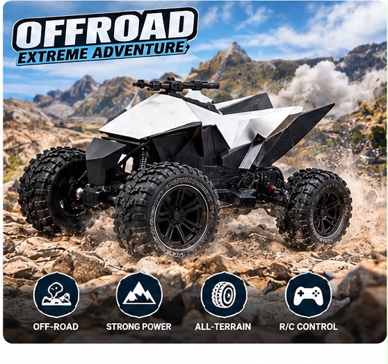 Extreme Adventure 1:14 Off-Road RC Buggy