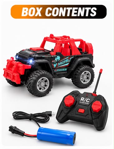 1:18 Off-Road RC Jeep โ High Speed
