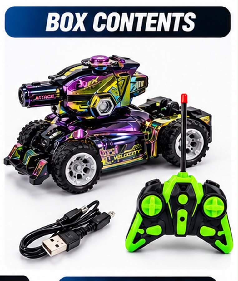 Fire Shells RC Stunt Car – 1:16