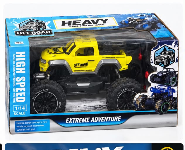 Heavy Off-Road RC Truck – 1:14