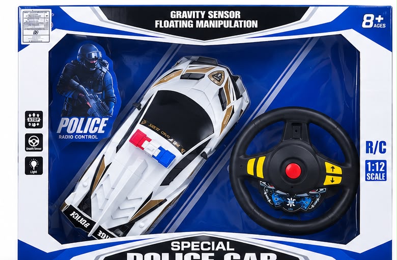 RC Police Car โ 1:12 Scale