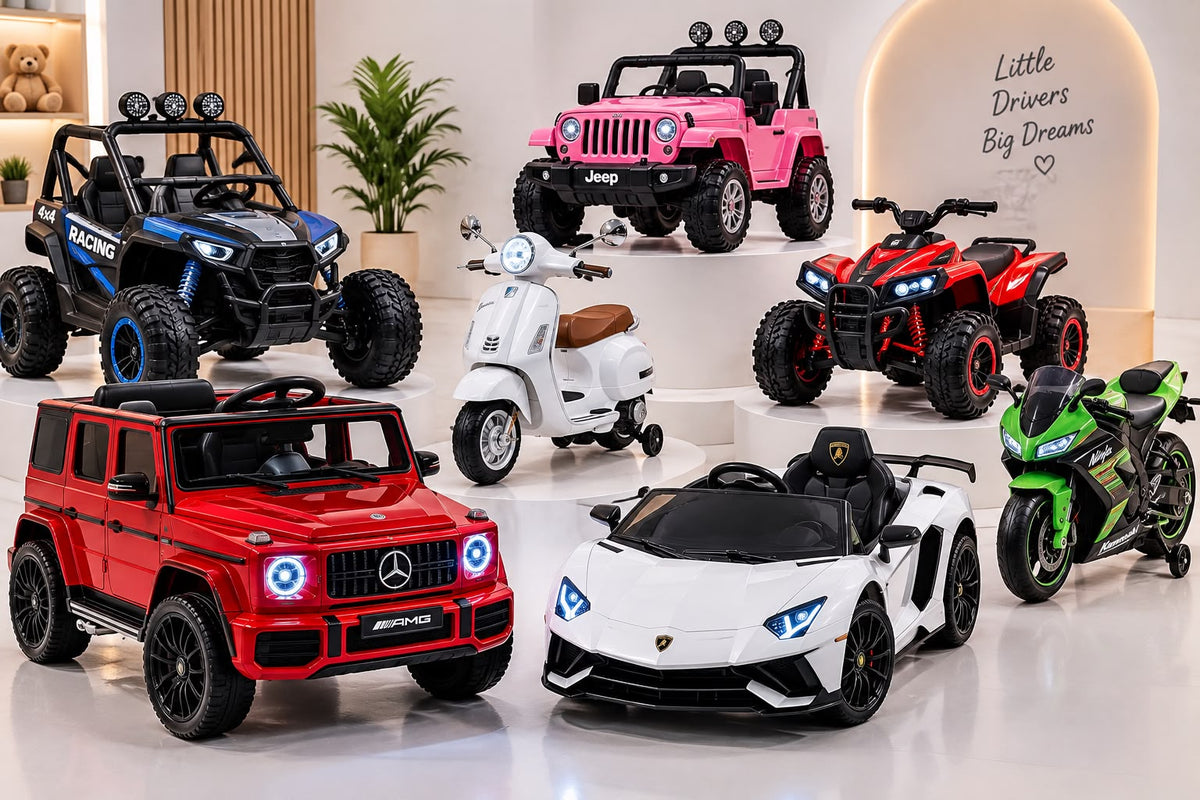 🔋 Ride-On Cars