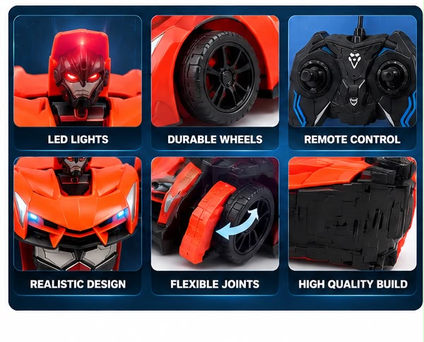 Transform 2-in-1 RC Robot Car – Autobot