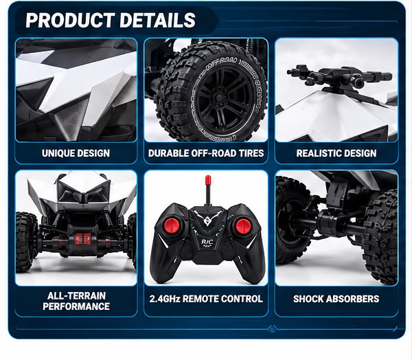 Extreme Adventure 1:14 Off-Road RC Buggy