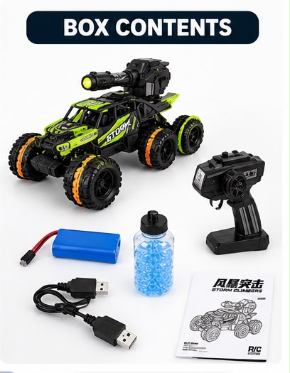 Storm Climbers 6WD Water Bomb RC Car