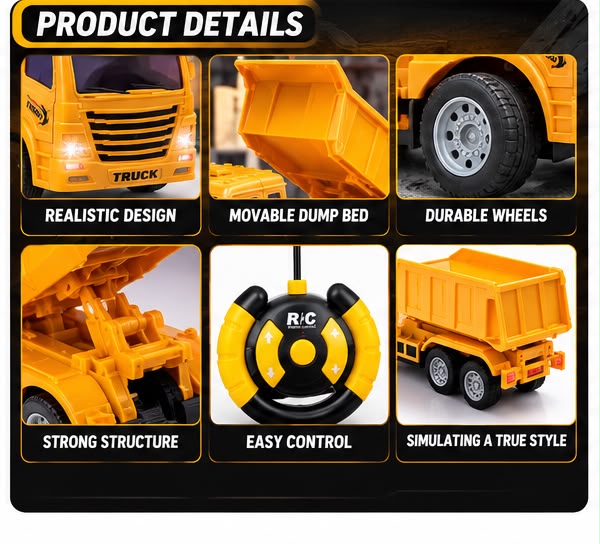 1:16 RC Construction Dump Truck