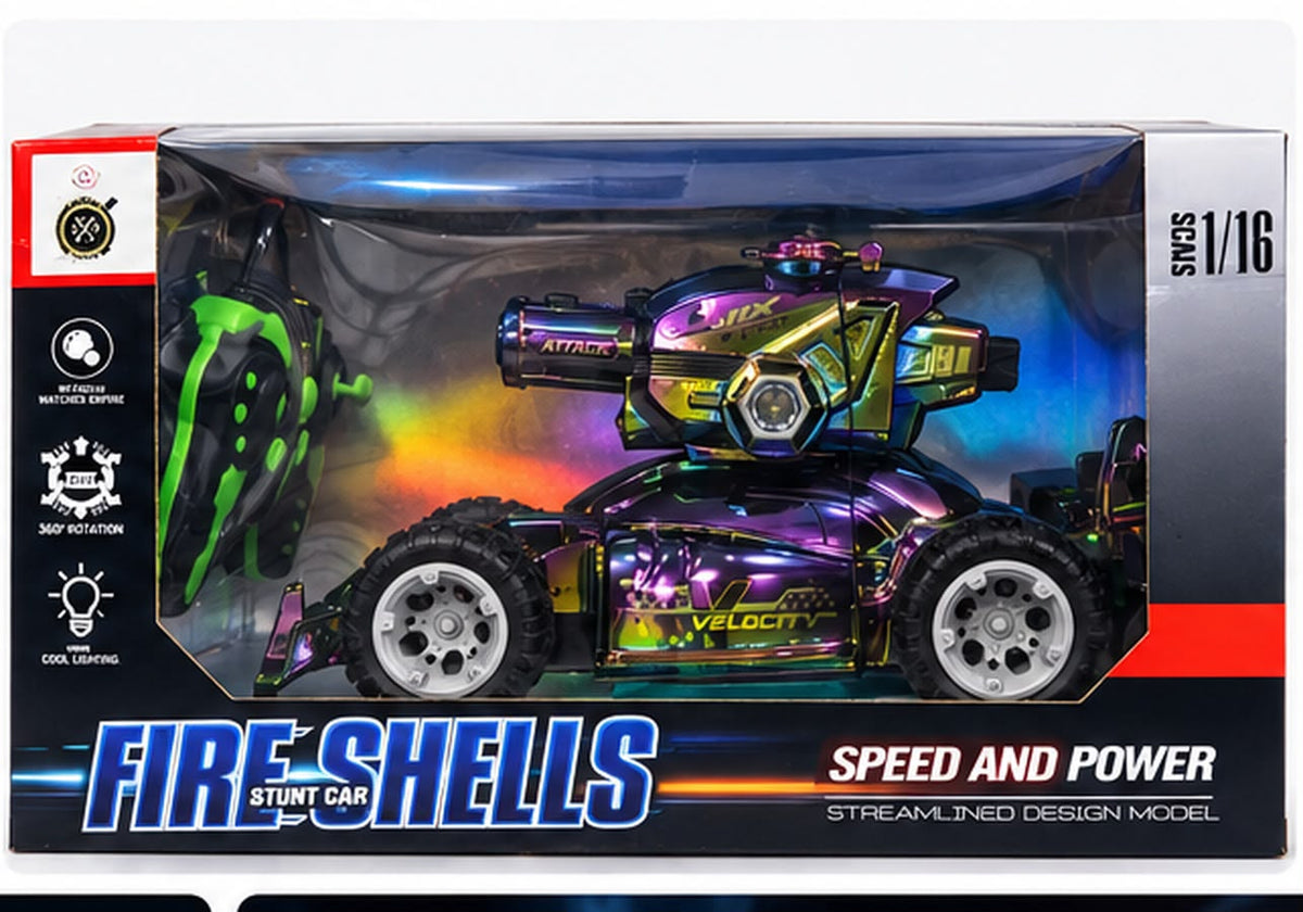 Fire Shells RC Stunt Car – 1:16