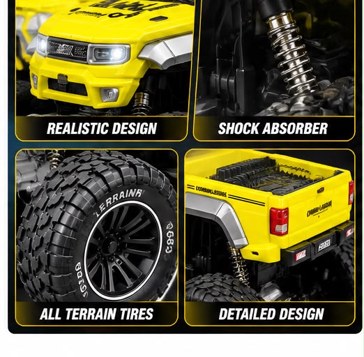 Heavy Off-Road RC Truck – 1:14