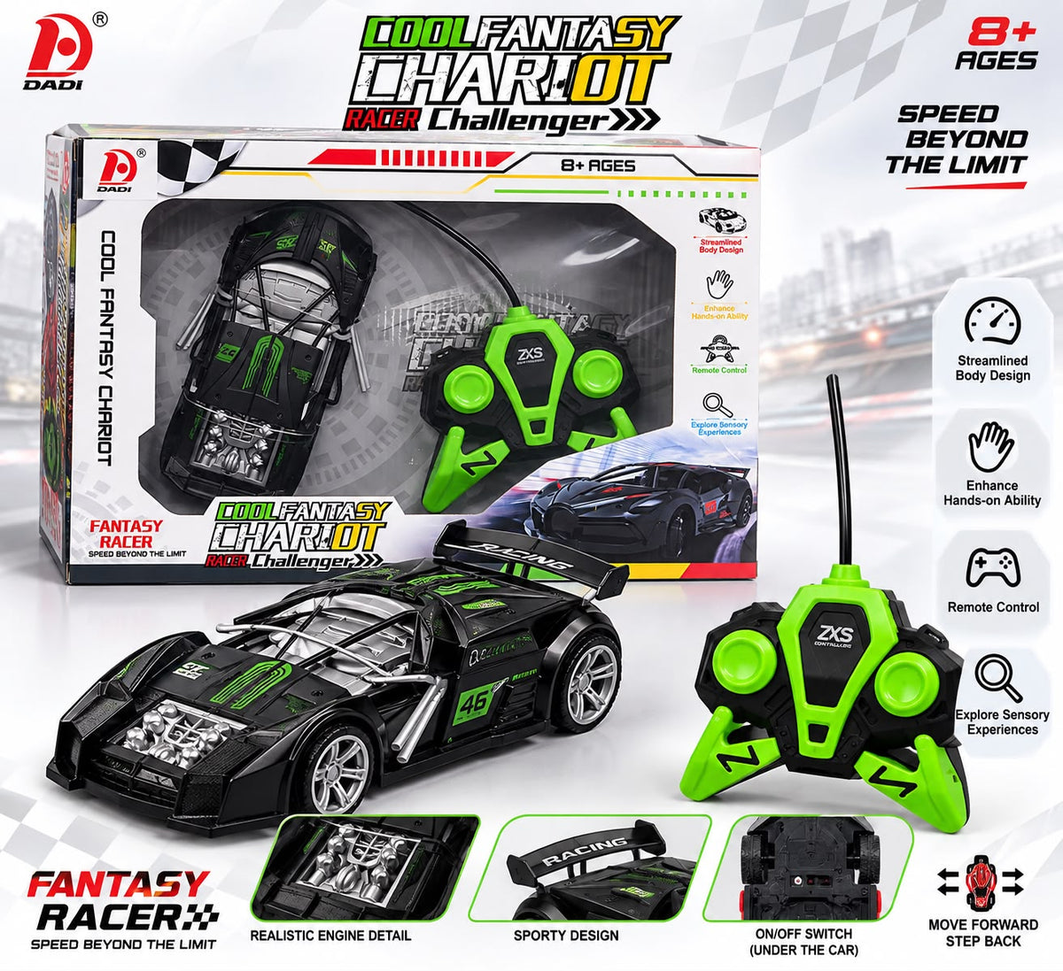Cool Fantasy Chariot – RC Racing Car