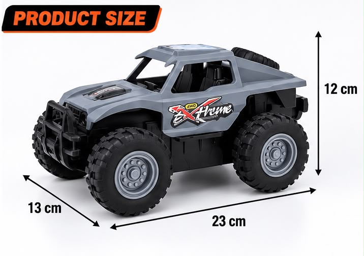 Extreme Off-Road RC Car – Spray Function