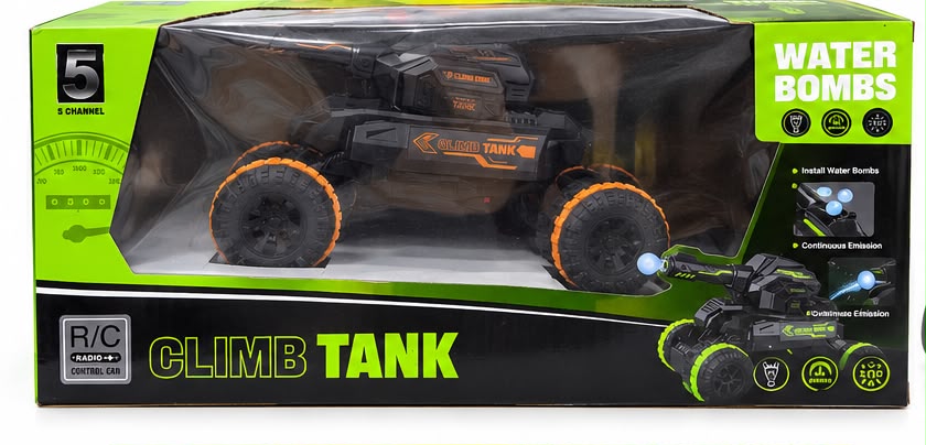 Climb Tank – Water Bomb RC Tank