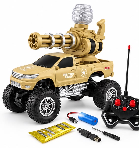 Rock Crawler Military Pickup – Crystal Bullet RC